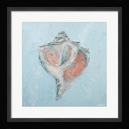 Framed Conch &amp; Scallop I Print