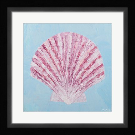 Framed Conch &amp; Scallop II Print