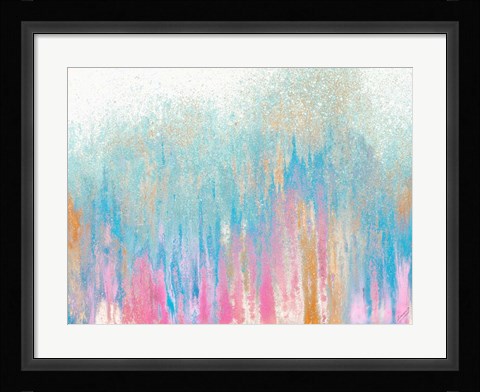 Framed Bright Woods Horizontal Print