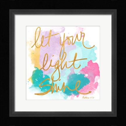 Framed Good Thoughts I Print