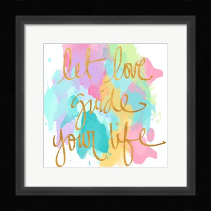 Framed Good Thoughts III Print