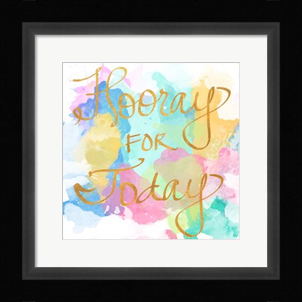 Framed Good Thoughts IV Print