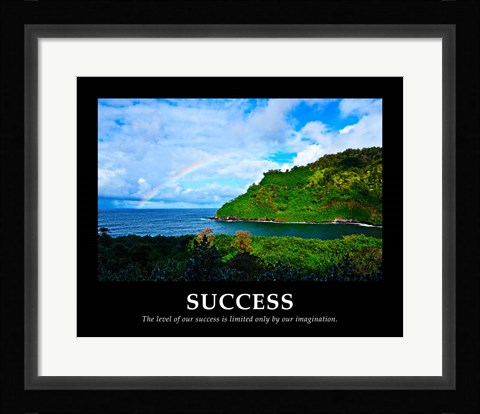 Framed Success Print