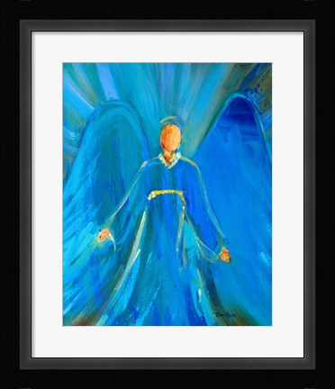 Framed Faithful Angel Print