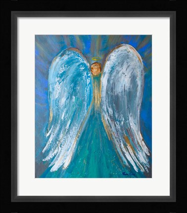 Framed Dream Angel Wings Print