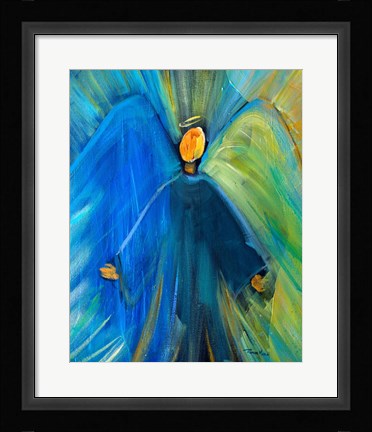 Framed Ever Present Hope Angel Print