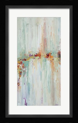 Framed Abstract Rhizome Panel II Print