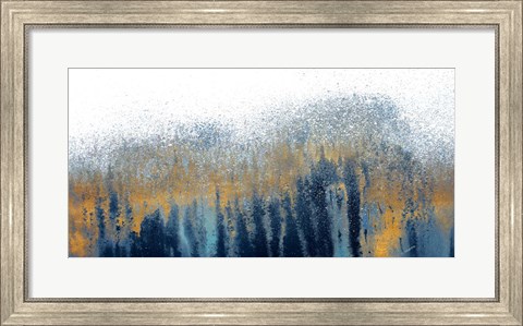 Framed Woods Print