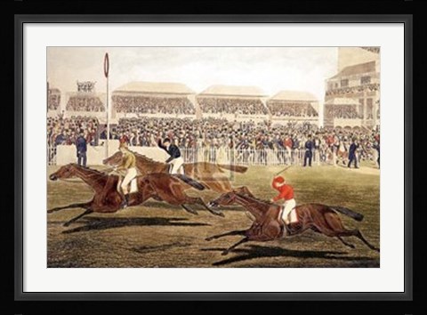 Framed Derby, 1848 Print