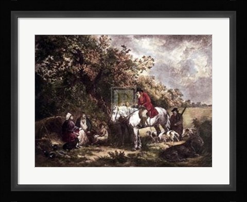 Framed Morning 0R Benevolent Sportsman [L] Print