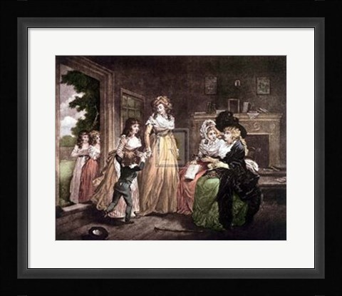 Framed Visit to the Boarding School   [L] Print