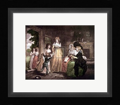 Framed Visit to the Boarding School  [M] Print