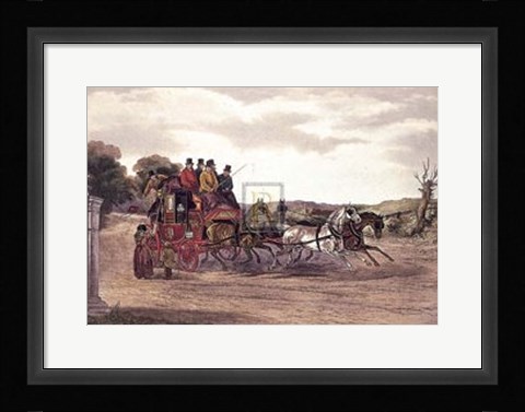 Framed Early Delivery Print