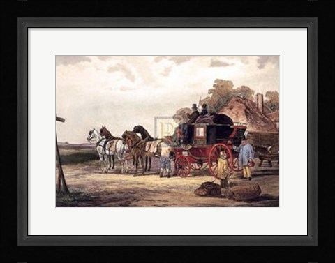 Framed First Change Up Print