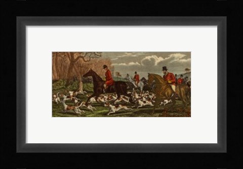 Framed Throw-Off Print