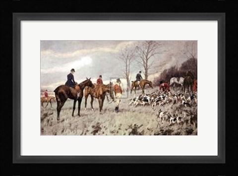 Framed Worry, Worry! Print