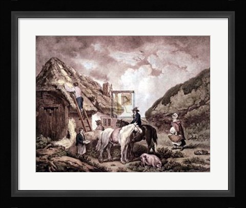 Framed Thatchers Print