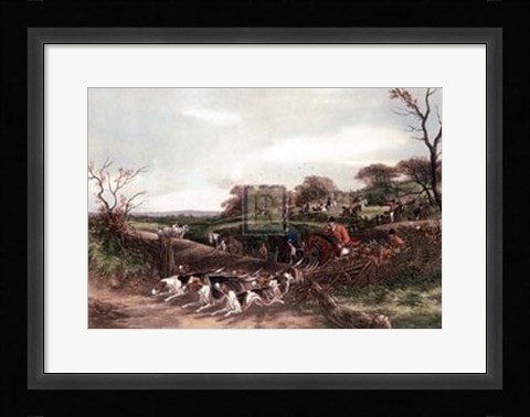 Framed Gone Away Print