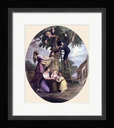 Framed October Print