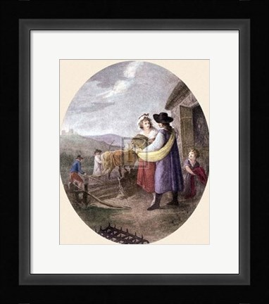 Framed February Print