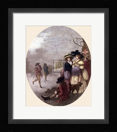 Framed January Print