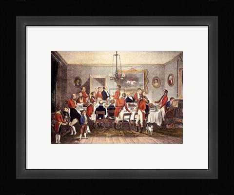 Framed Bachelor's Hall Plate VI Print