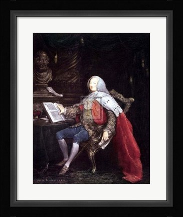 Framed Lord Mansfield C.J. of England Print