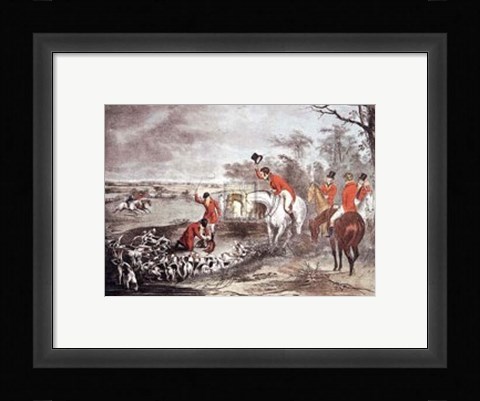 Framed Bachelor's Hall Plate V Print