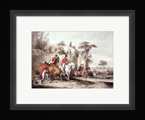 Framed Bachelor's Hall Plate I Print