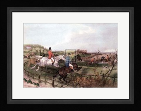 Framed Full Cry Print