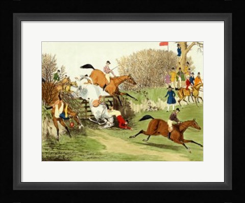 Framed Desperate Struggle Print