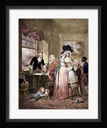 Framed Fruits of Industry &amp; Economy Print