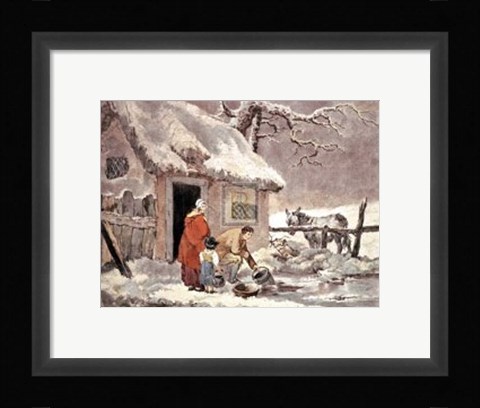 Framed Breaking the Ice Print