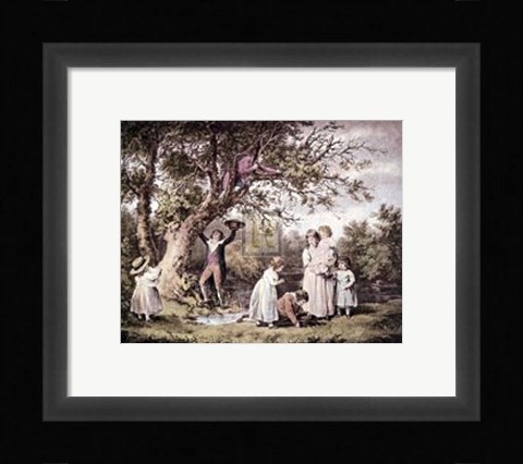 Framed Birdnesting Print