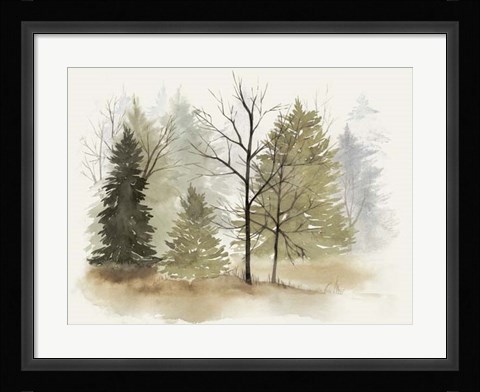 Framed In the Mist I Print