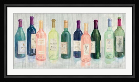 Framed Keeping Good Company on Wood Print