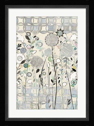 Framed Interlocking Shadows Print