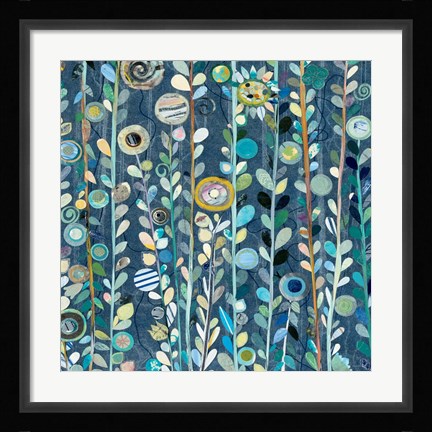 Framed Navy Blue Sky Print