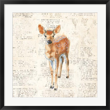 Framed Into the Woods III Print