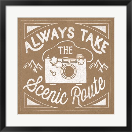 Framed Great Outdoors VIII Print