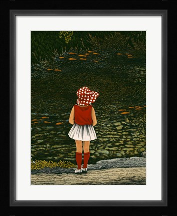 Framed Goldfish Print