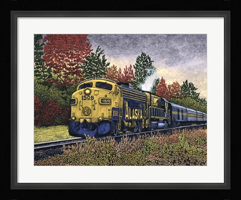 Framed Engine #1508 Print