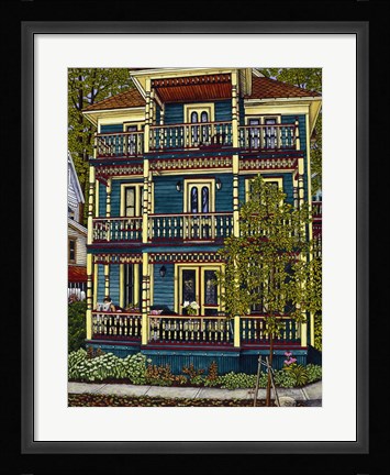 Framed Bayberry House Print