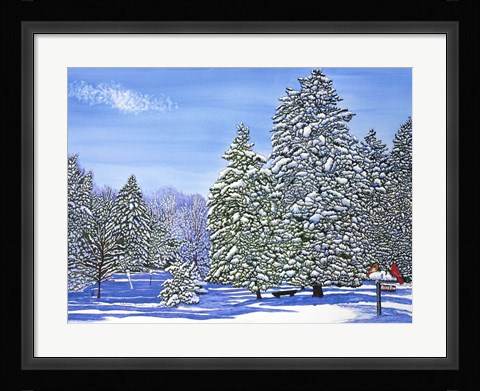 Framed Bear Run Print