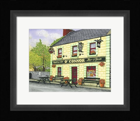Framed Ireland - O'Connor's Pub Print