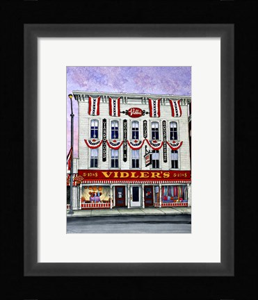 Framed Vidler's 5&amp;10, East Aurora Ny Print