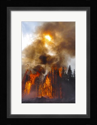 Framed Torching Print