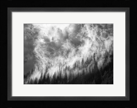 Framed Rising Mist 3 Print