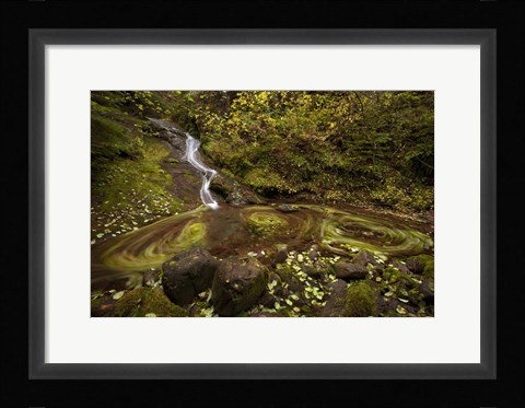 Framed Three Blurs Print