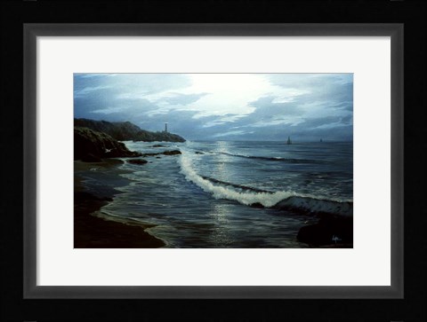 Framed Beach 1 Print